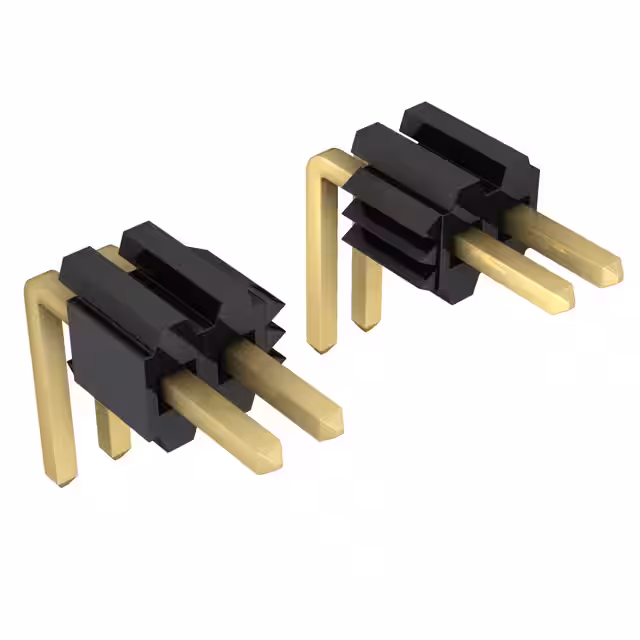 TMS-106-02-G-S-RA Samtec Inc.  Headers Male Pins